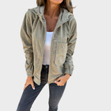 Jagoda - Cordura jakna s kapuco in zadrgo