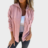 Jagoda - Cordura jakna s kapuco in zadrgo