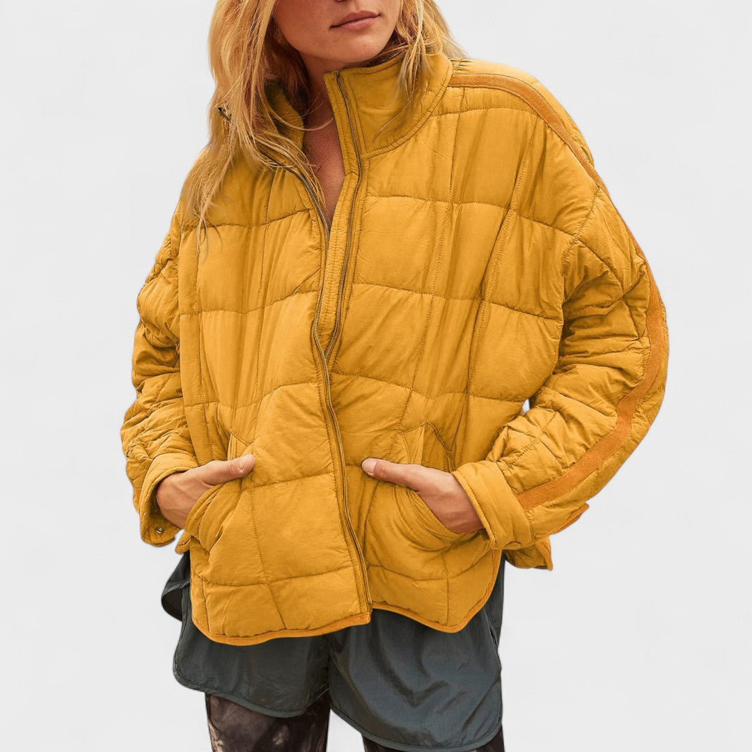 Aurora – Kevyt kompakti vetoketjullinen puffer takki