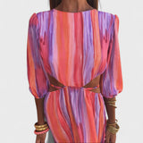 Samantha - Elegantti mekko halkioilla
