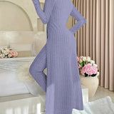 Estefanía - Ribbed Kompletti