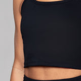 Airsoft Racerback Top Musta