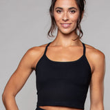 Airsoft Racerback Top Musta