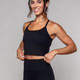 Airsoft Racerback Top Musta