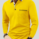 Camiel – Klasična polo majica z dolgimi rokavi
