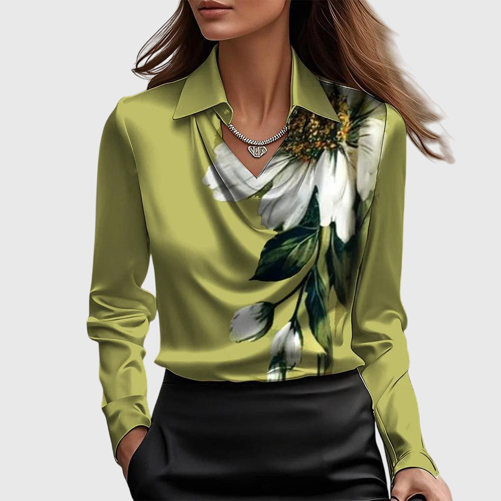 Brooklyn – Elegantti Satiini Paita