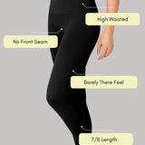 Elevate All Day Ultra High Waist 7/8 Leggings črne