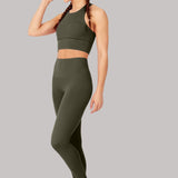 Elevate All Day Ultra High Rise 7/8 Leggings Olive Green