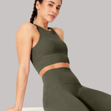 Elevate All Day Ultra High Rise 7/8 Leggings Olive Green