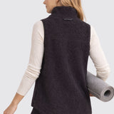 Liikkuva Teddy Fleece Telovnik z zadrgo