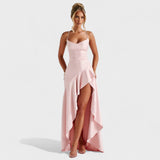 Valentina – Gala-mekko halkiolla