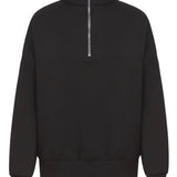 Supersoft Polu Zip Huppari Musta