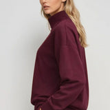 Supersoft Polu Zip Huppari Musta Kirsikka