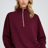 Supersoft Polu Zip Huppari Musta Kirsikka
