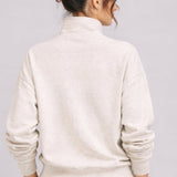 Supersoft Half Zip Sweatshirt Oat Marl