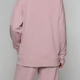 Supersoft dolga majica (pulover) roza barve