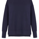 Supersoft Longline Huppari Tummansininen