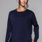 Supersoft Longline Huppari Tummansininen