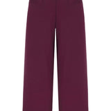Supersoft leveät mustat housut