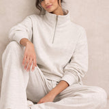 Supersoft leveät housut Oat Marl